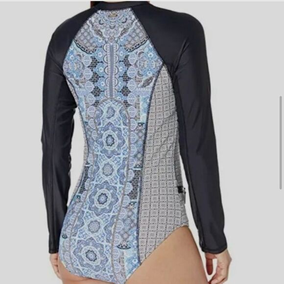 Cabana Life Midnight Marrakesh Unisuit One-Piece 50+UV Protection Size Small NWT - Picture 7 of 14